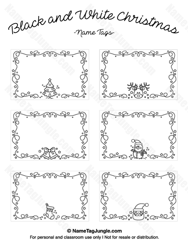 printable-black-and-white-christmas-name-tags